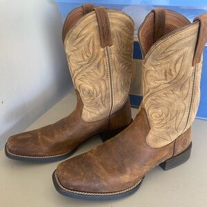 Ariat Mens Wilder Western Boot- worn once!